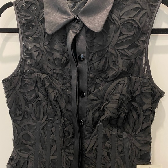 Jill Stuart Black lace A-line dress - Picture 2 of 9